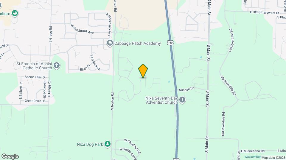 922 S Pindall Ln Map and Location Details
