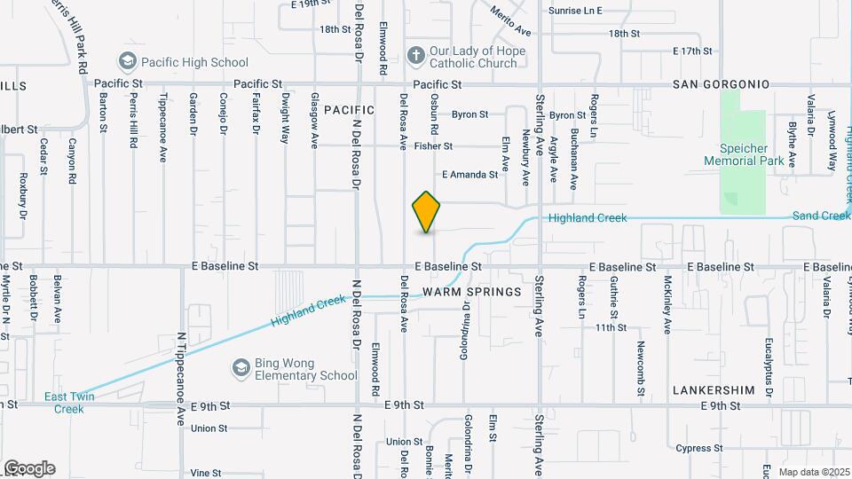 7232 Osbun Rd Map and Location Details