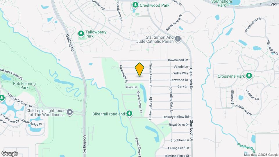 3530 Kentwood Dr Map and Location Details