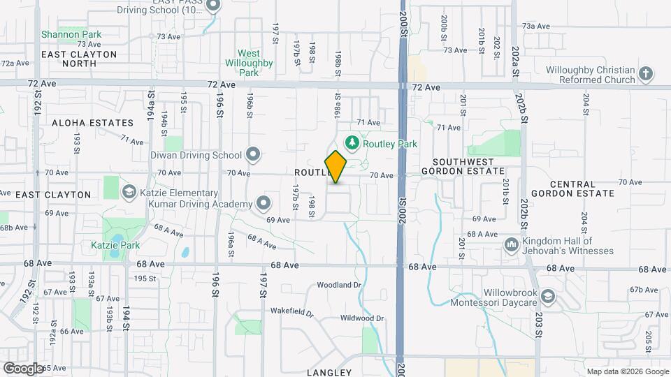 19849-1969B 69B Ave Map and Location Details