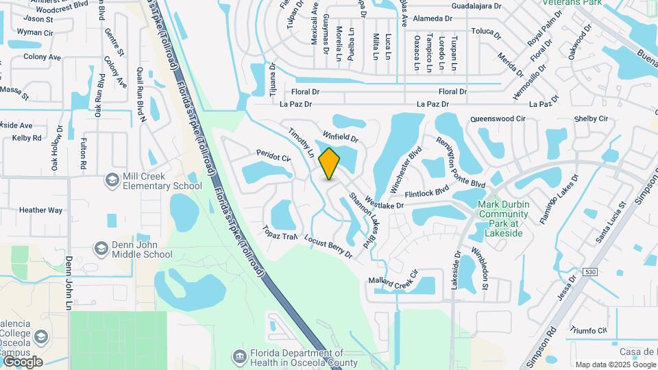 2358 Lily Pad Ln Map and Location Details