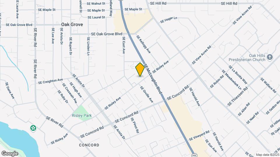 3283 SE Risley Ave Map and Location Details