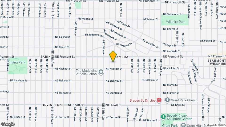 3345 NE 26th Ave Map and Location Details