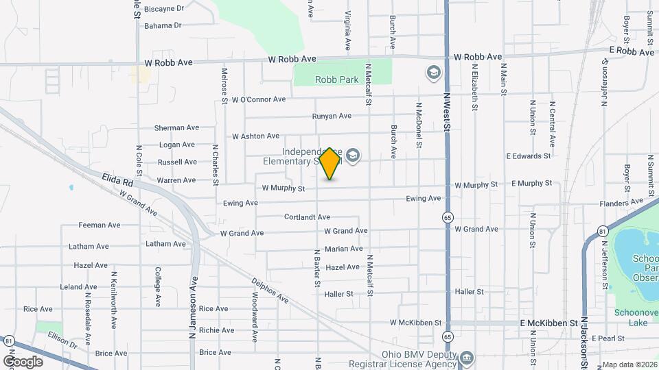 718 W Murphy St Mapa y Detalles de la Ubicación