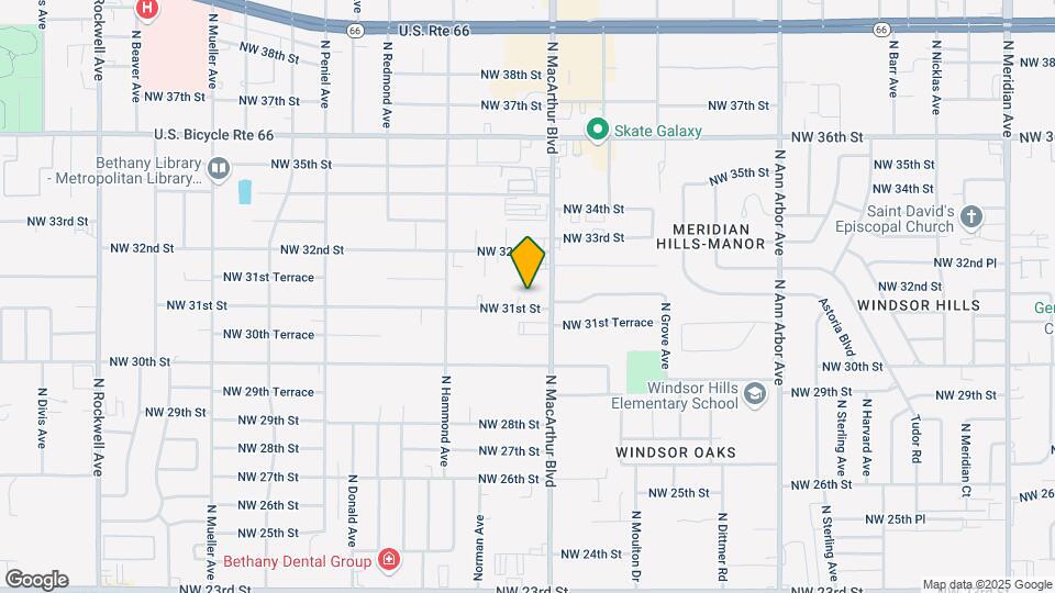 3207 N Macarthur Blvd Map and Location Details