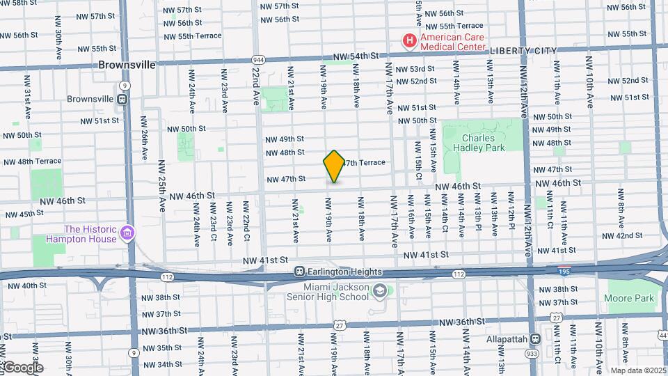 1867 NW 46th St Map and Location Details