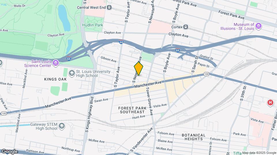 4338 Arco Ave Map and Location Details