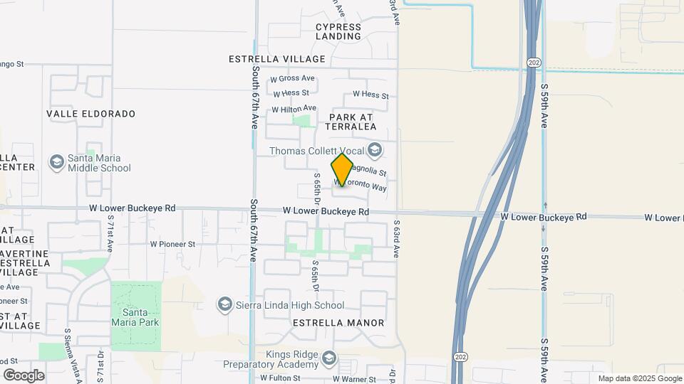 6418 W Preston Ln Map and Location Details