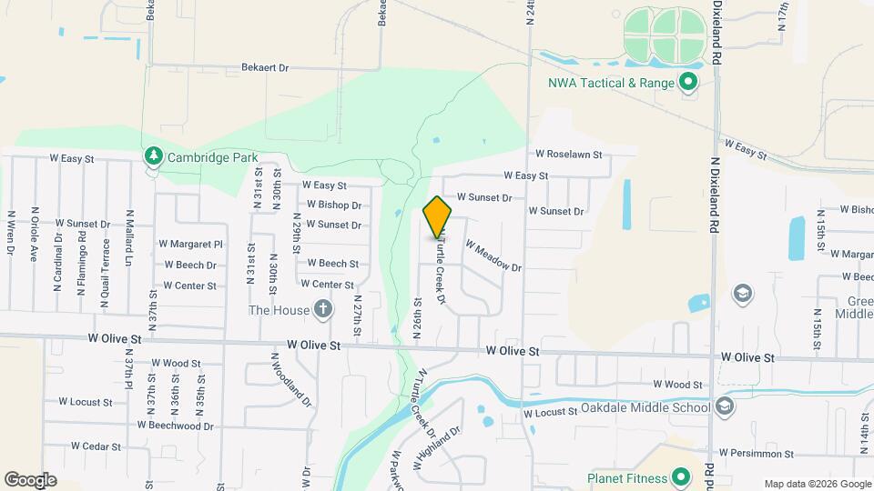 1012 Turtle Creek Dr Map and Location Details