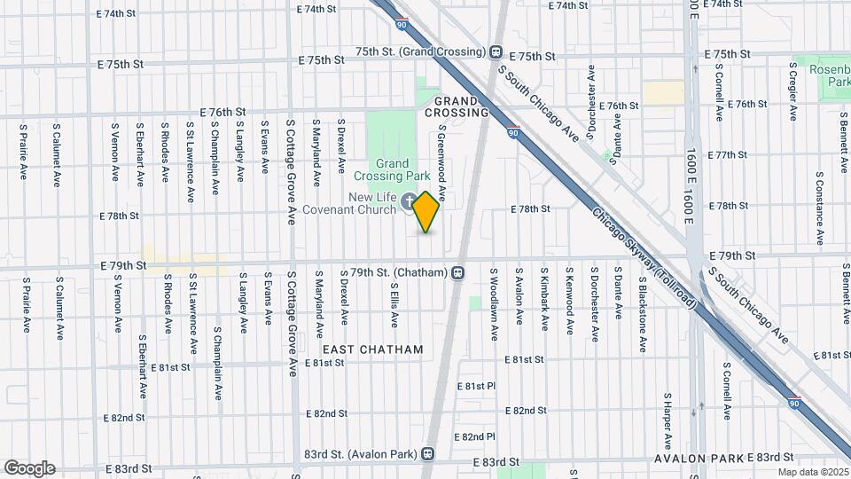 7835 S Dobson Ave Map and Location Details