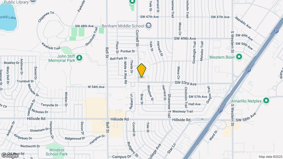 5205 Cornell St Map and Location Details