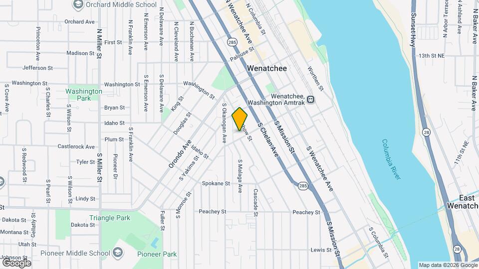 410 Kittitas St Map and Location Details