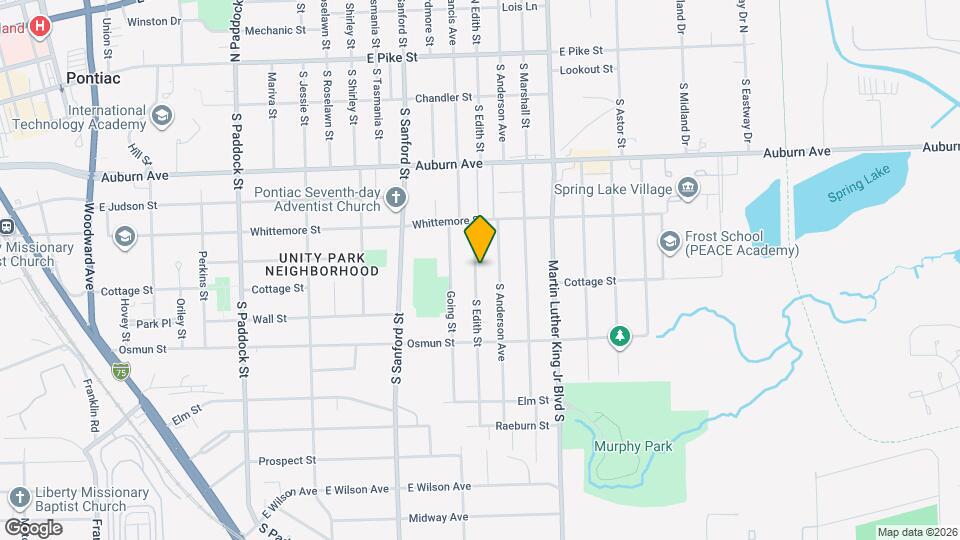 245 S Edith St Map and Location Details