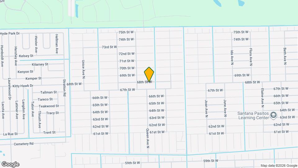 3207 68th St W Map and Location Details