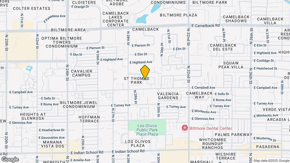 4522 N 29th St Map and Location Details