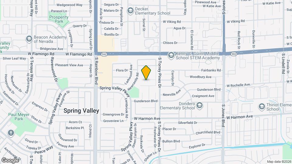 6585 Minton Ct Map and Location Details