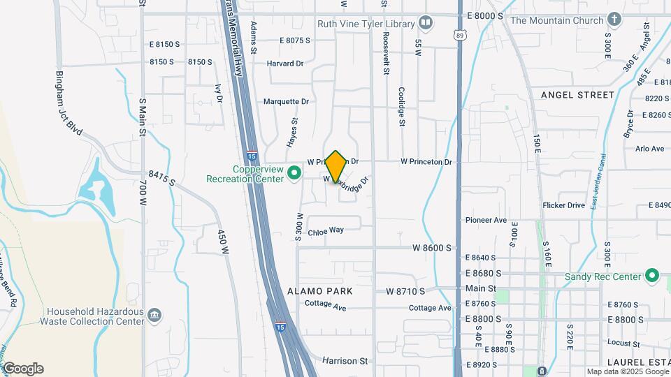 8448 Westbridge Rd Map and Location Details