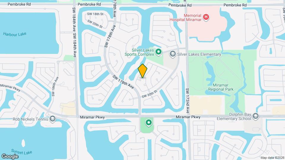 2855 SW 177th Terrace Map and Location Details