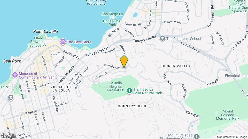 1846 Castellana Rd Map and Location Details