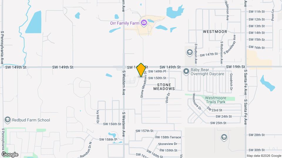 15100 Kyle Dr Map and Location Details