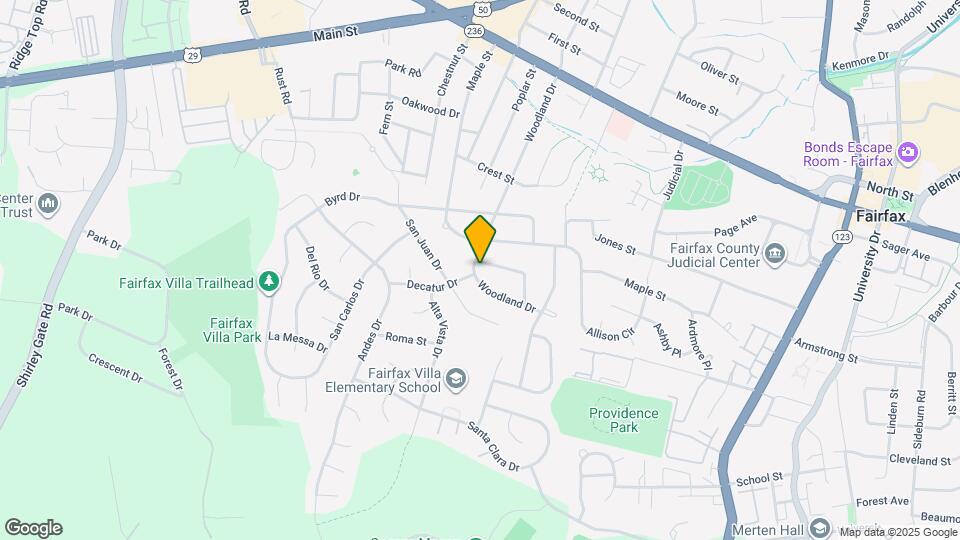 4207 Woodland Dr Map and Location Details