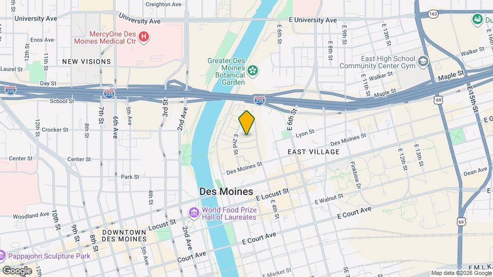 244 E Center St Map and Location Details