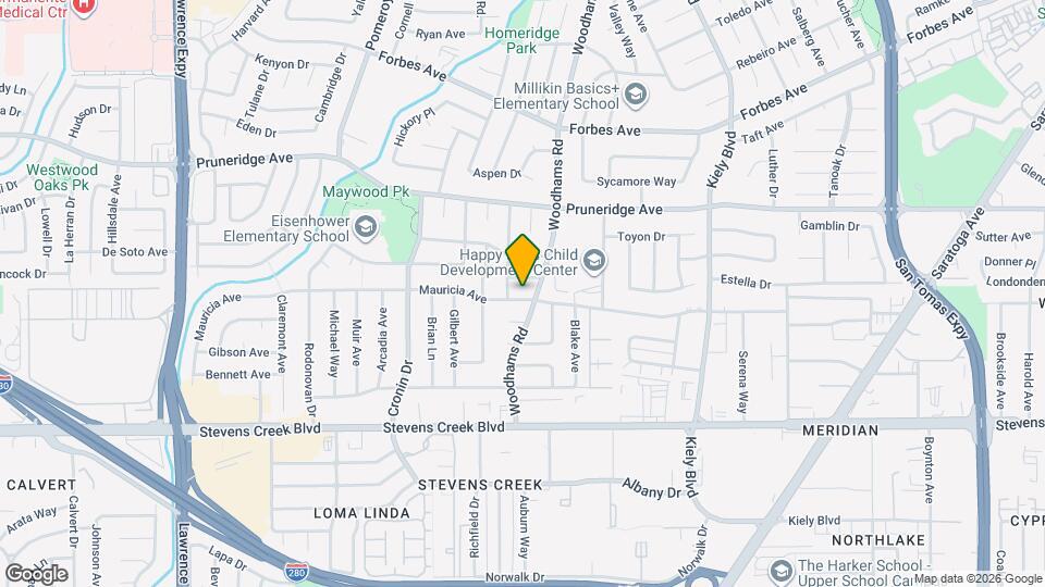 3077 Mauricia Ave Map and Location Details