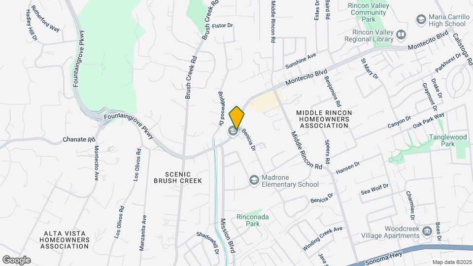 6204 Montecito Blvd Map and Location Details