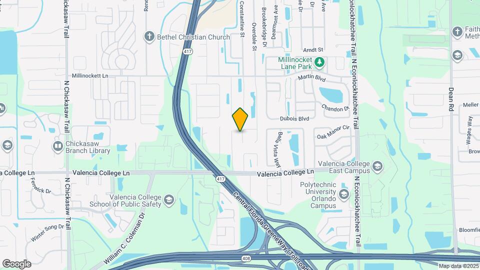 8829 Lambert Ln Mapa y Detalles de la Ubicación