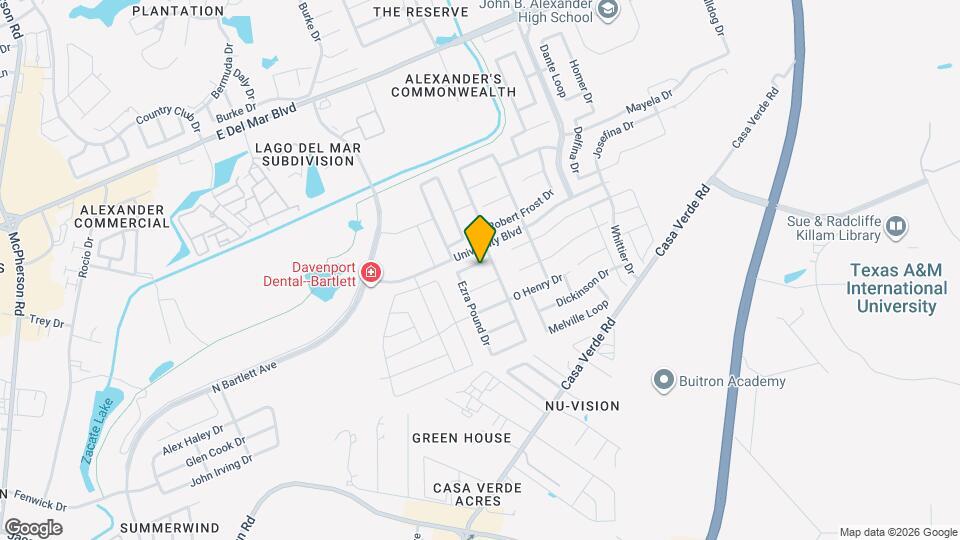 2811 T.S Eliot Dr Map and Location Details