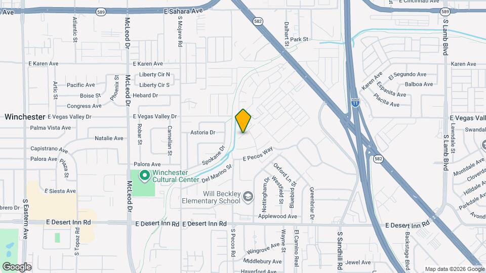 3439 Del Marino Dr Map and Location Details