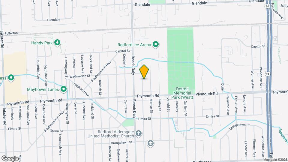 11704 Royal Grand Ave Map and Location Details