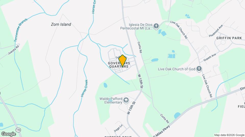 924 Sanford Ln Mapa y Detalles de la Ubicación