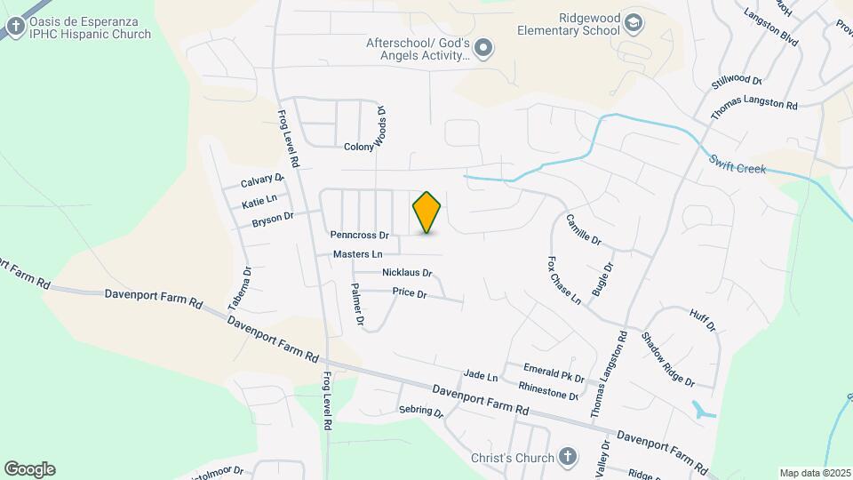 1512 Penncross Dr Map and Location Details