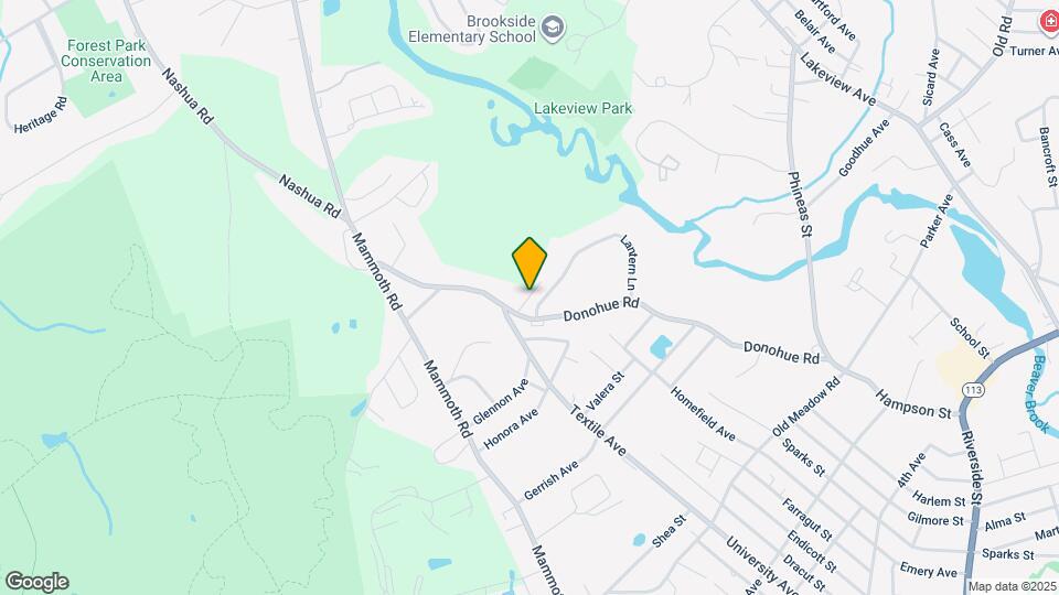 275 Donohue Rd Map and Location Details