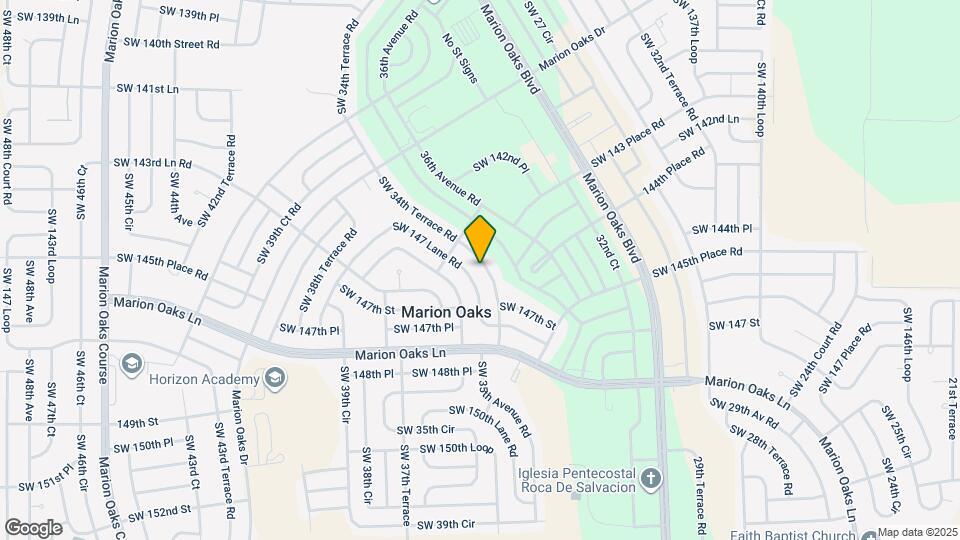 14576 SW 34th Terrace Rd Map and Location Details