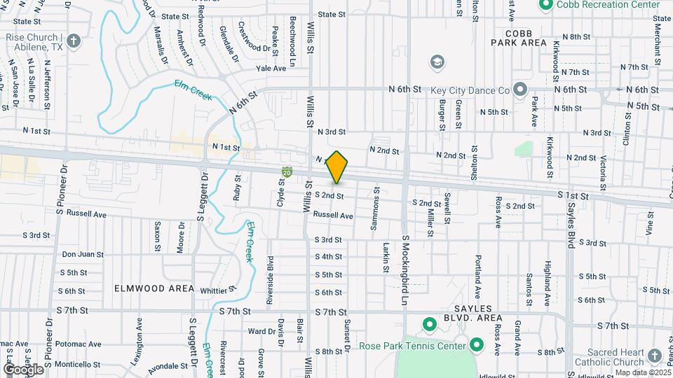 3154 S 2nd St Map and Location Details