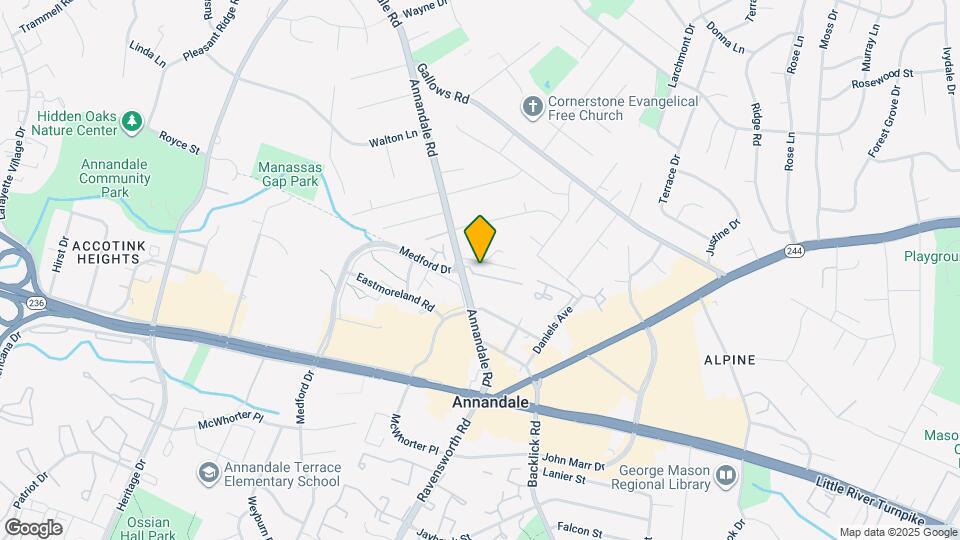 7264 Glen Hollow Ct Map and Location Details