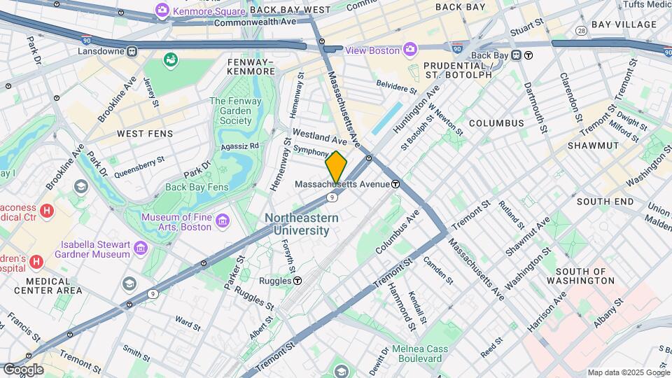 301 Huntington Ave, Unit 5A Mapa y Detalles de la Ubicación