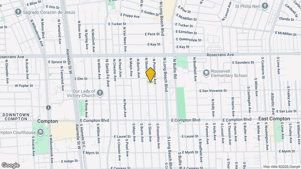 602 N Sloan Ave Map and Location Details