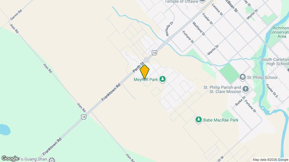 75 Hackamore Cres Map and Location Details