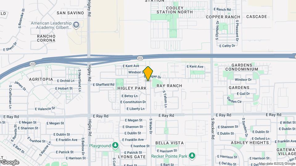 1391 S Ponderosa Dr Mapa y Detalles de la Ubicación