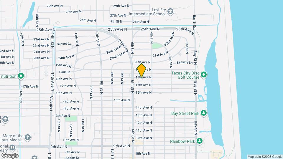 501 18th Ave N Map and Location Details