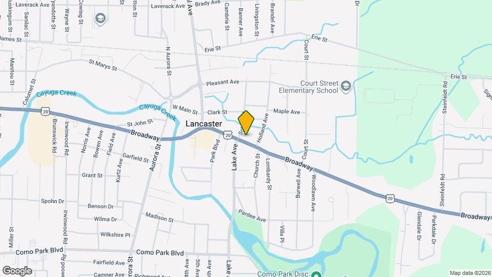 5486 Broadway Map and Location Details