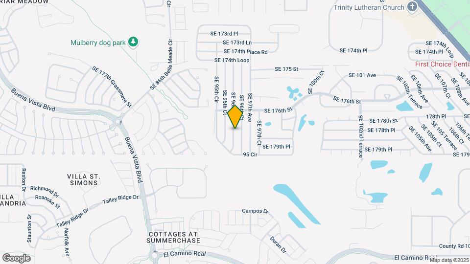 17831 SE 96th Ave Map and Location Details