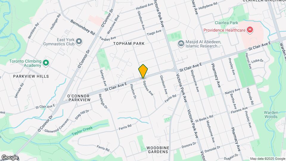 42A Squires Ave Map and Location Details