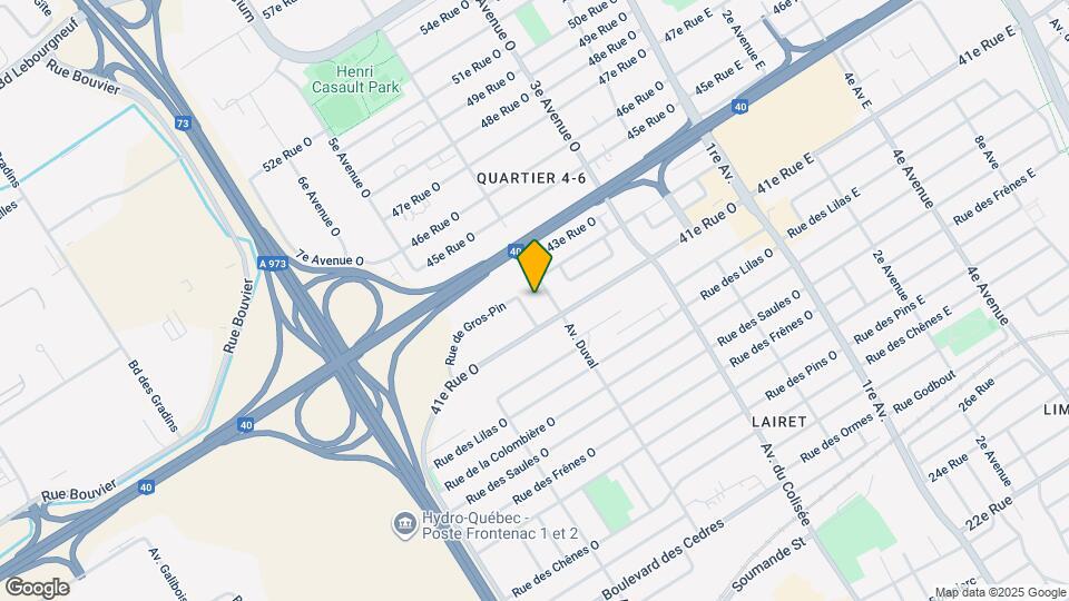 4145 4E Av O Map and Location Details