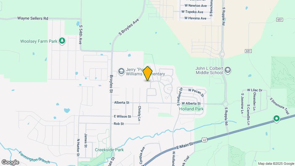 5016 W Colfax Loop Map and Location Details
