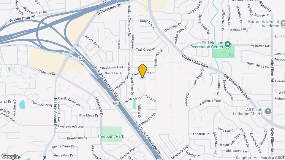 5104 El Rancho Ct Map and Location Details