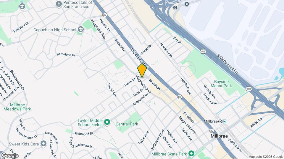 1010 Magnolia Ave Mapa y Detalles de la Ubicación